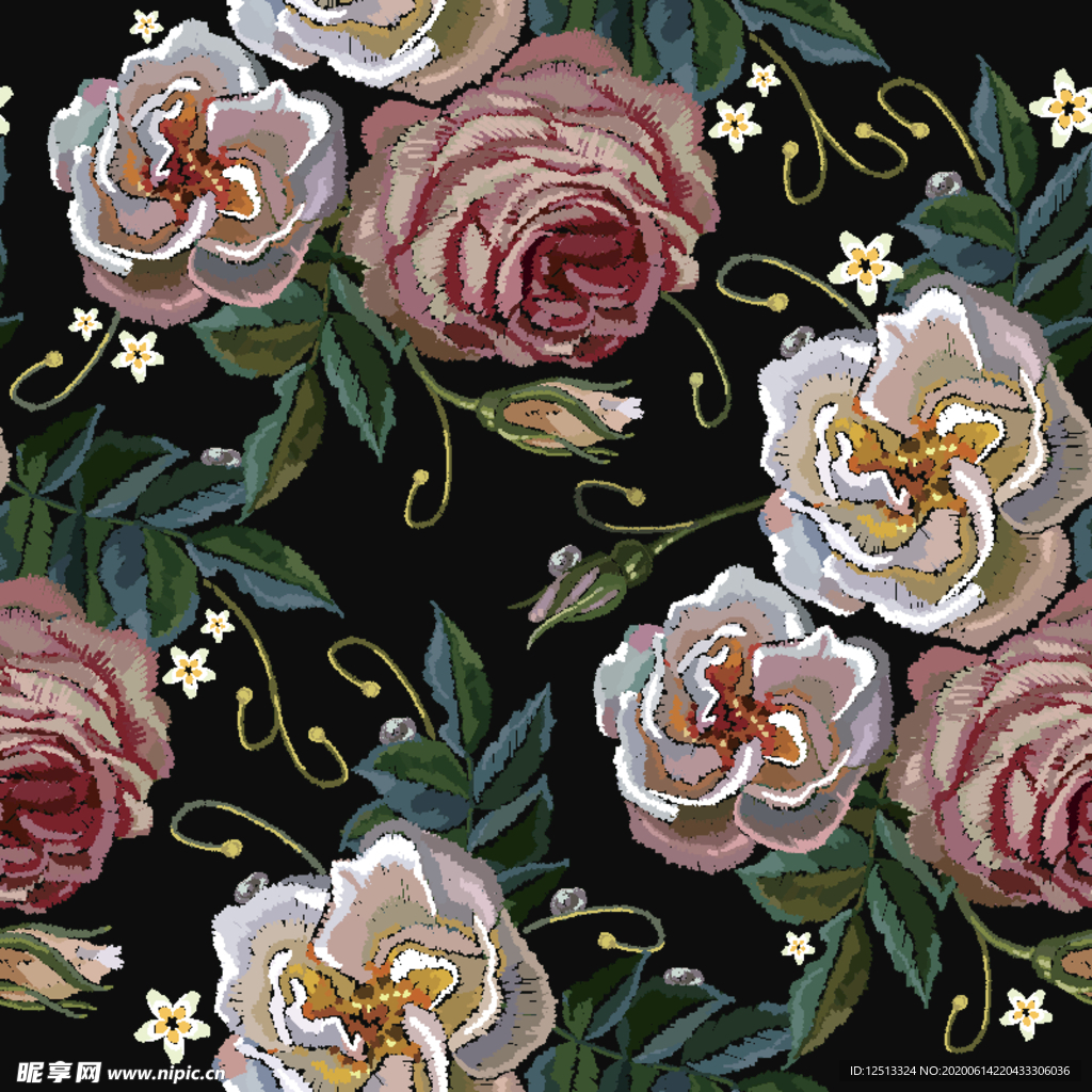 绣花