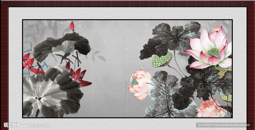 荷花图