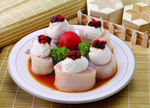 豆豉蒸豆腐