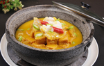 砂锅海鲜豆腐汤