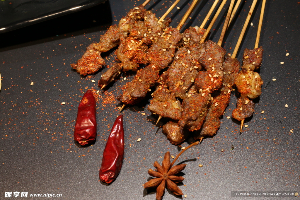 烧烤 烤串  烤肉 烧烤照片