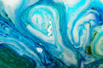 蓝色水彩背景