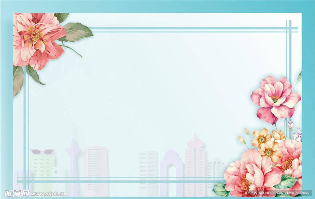 海报背景