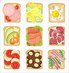 美食插画