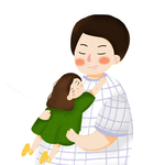 父亲节插画