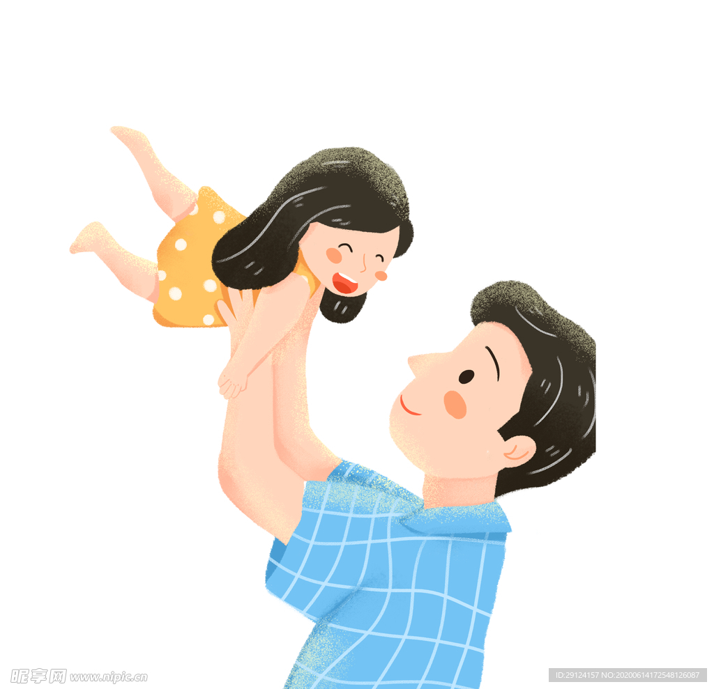 父亲节插画