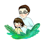 父亲节插画
