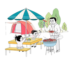 父亲节插画