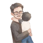 父亲节插画