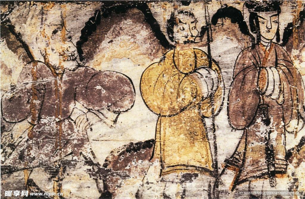 古代人物画设计图__绘画书法_文化艺术_设计图库_昵图网