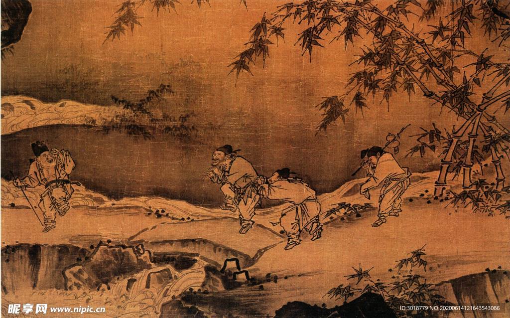 古代山水画