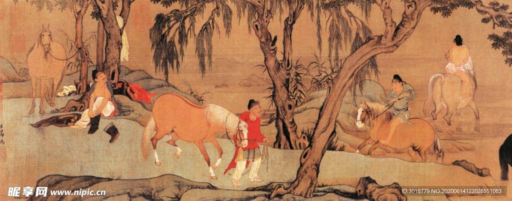 古代山水画