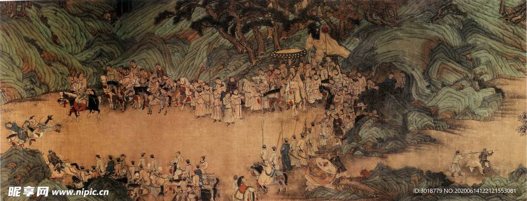 古代山水画