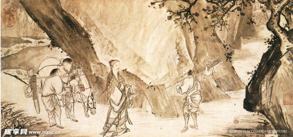 古代山水画