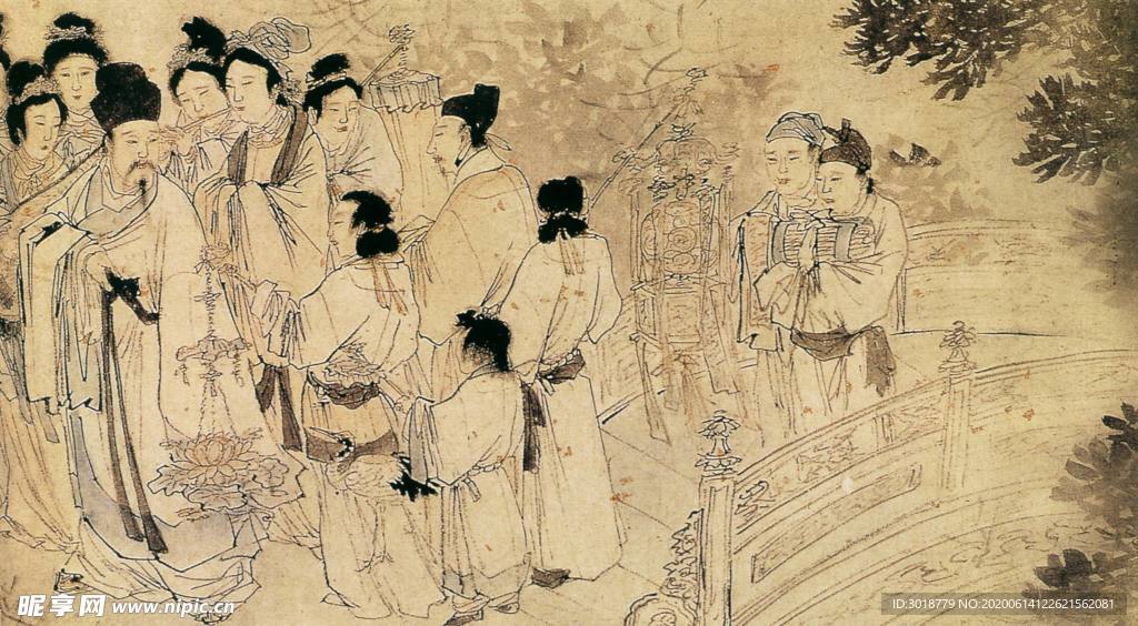 古代山水画