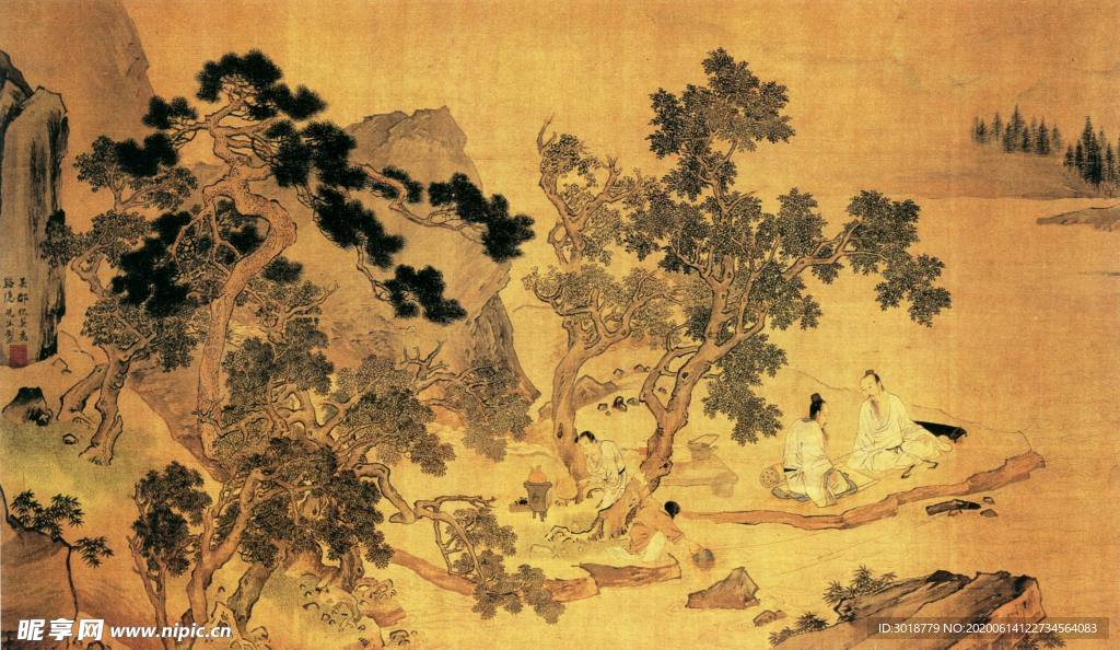 古代山水画