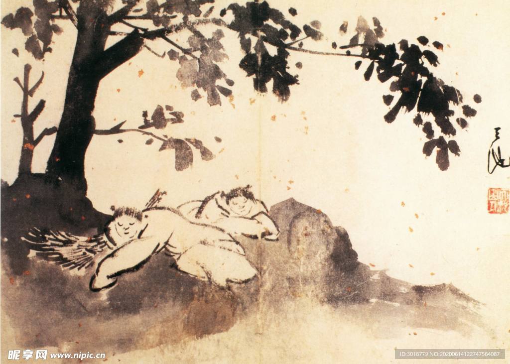 古代山水画