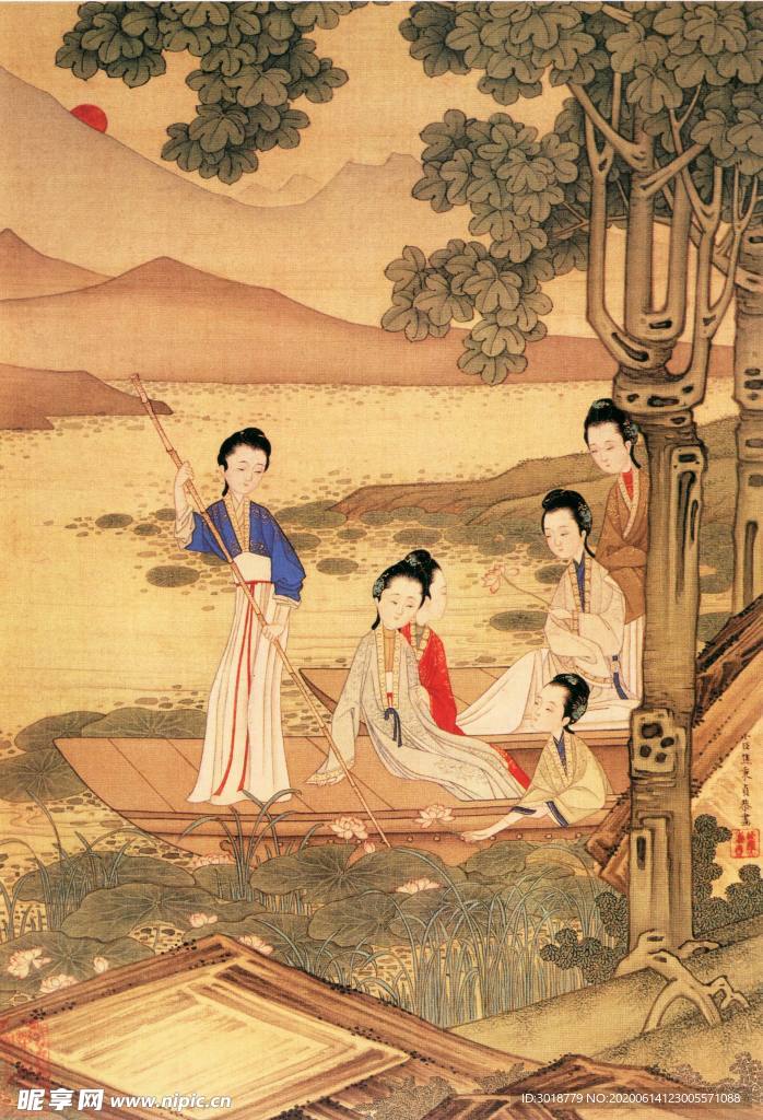 古代山水画