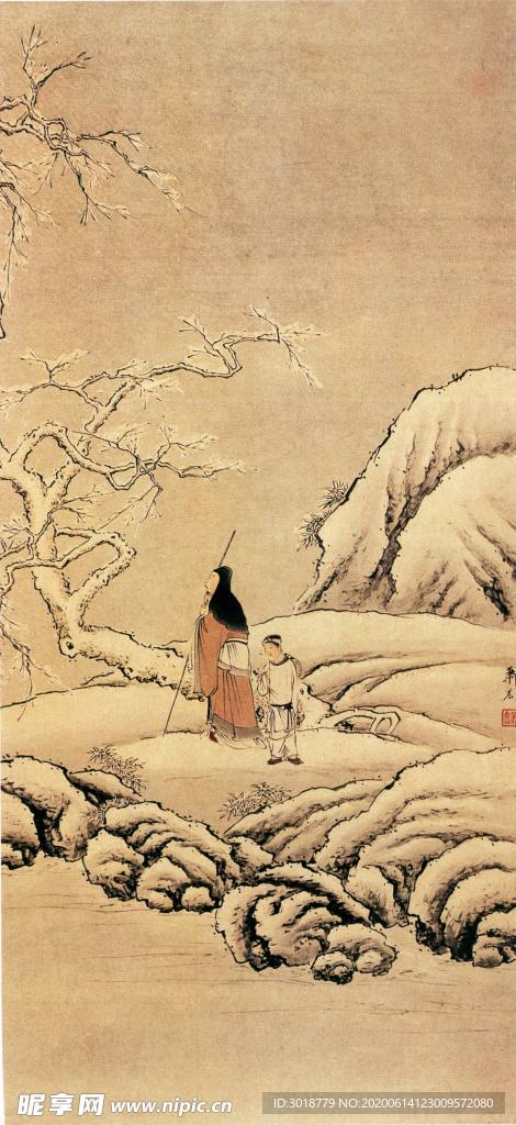 古代山水画