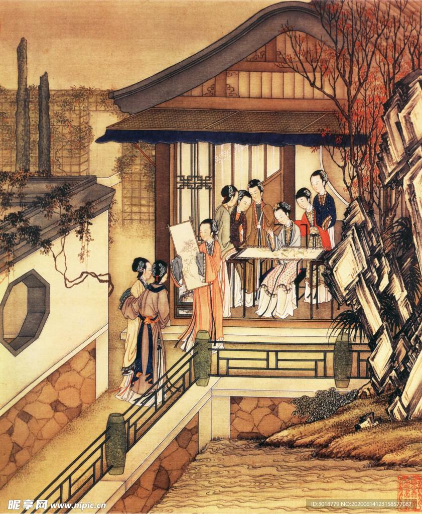 古代山水画