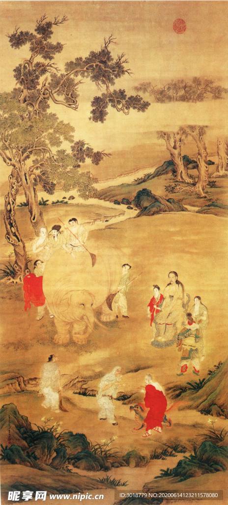 古代山水画