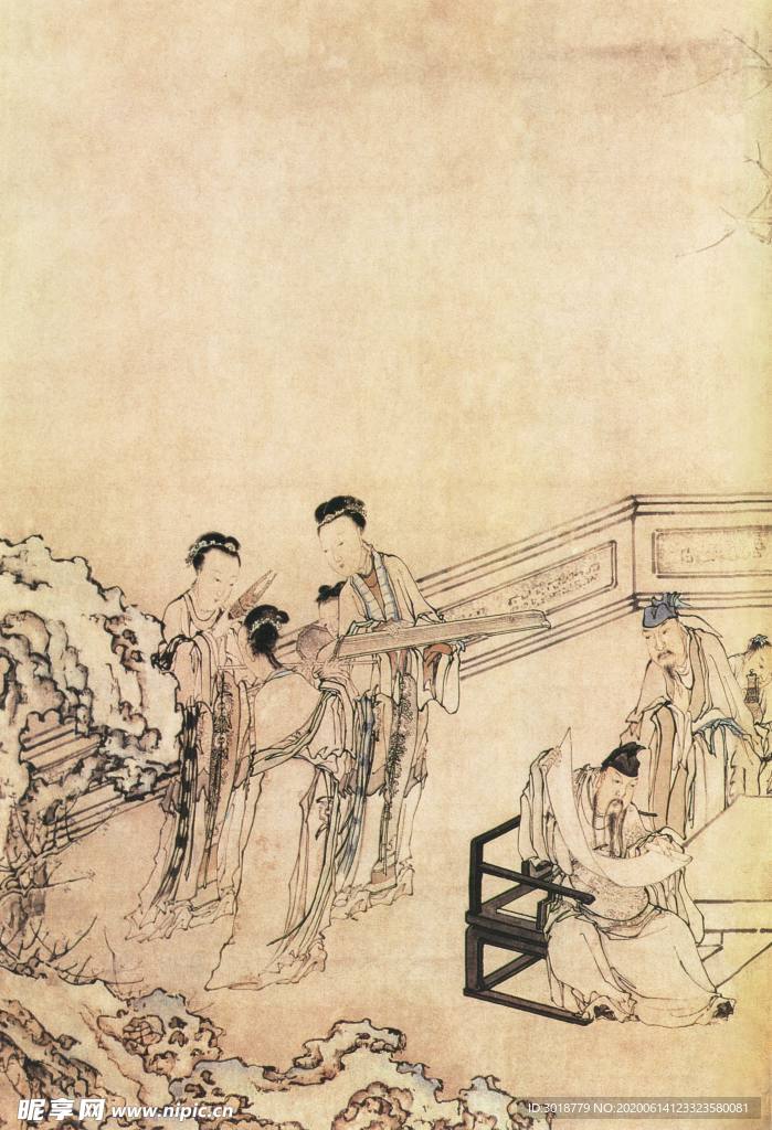 古代山水画