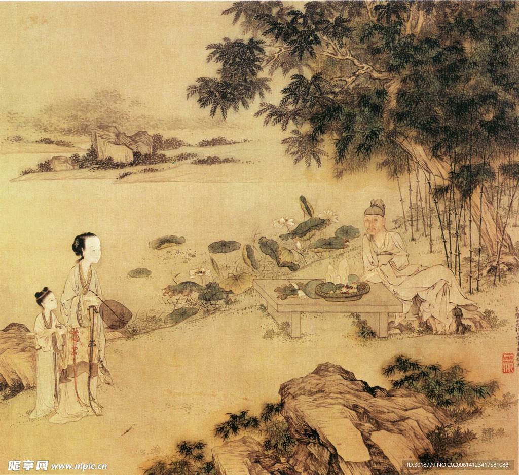 古代山水画