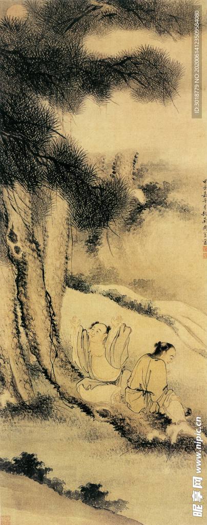古代山水画