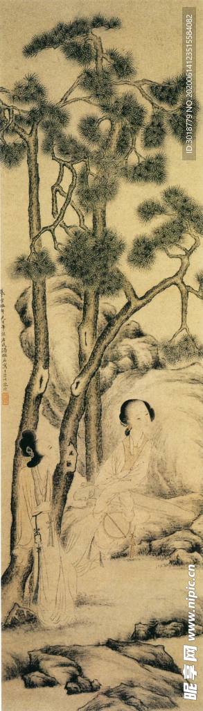 古代山水画