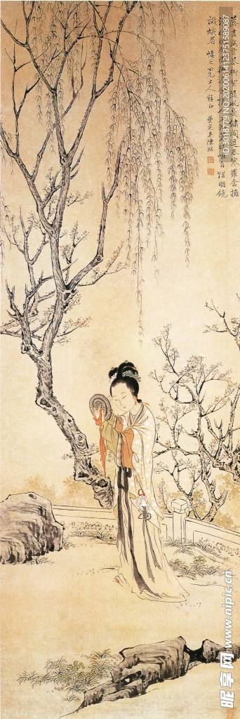 古代山水画设计图__绘画书法_文化艺术_设计图库_昵图网
