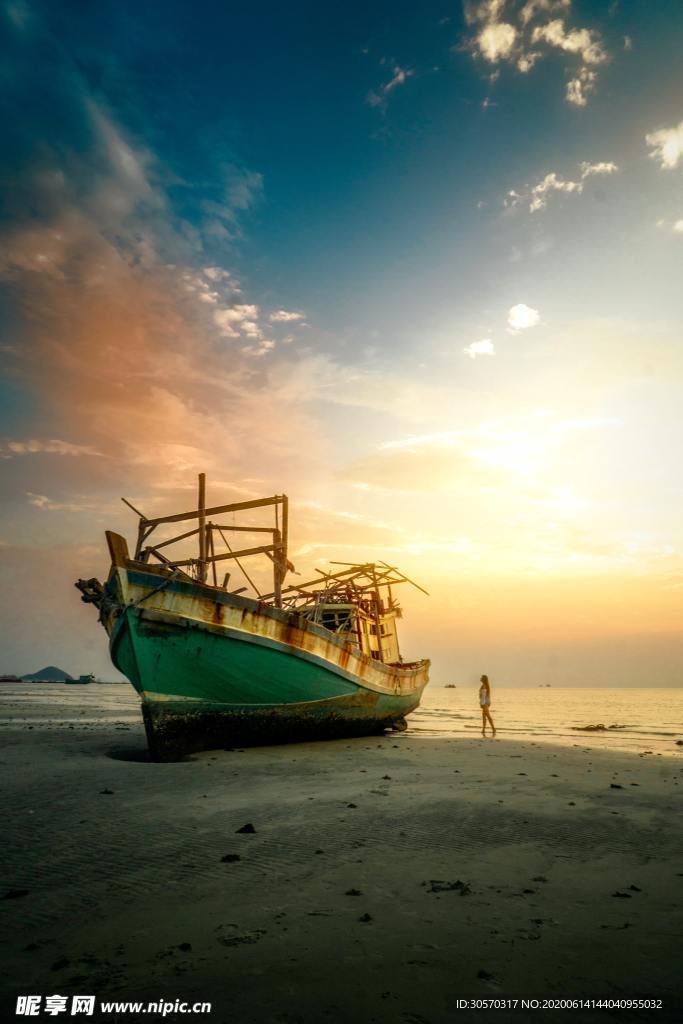 海边