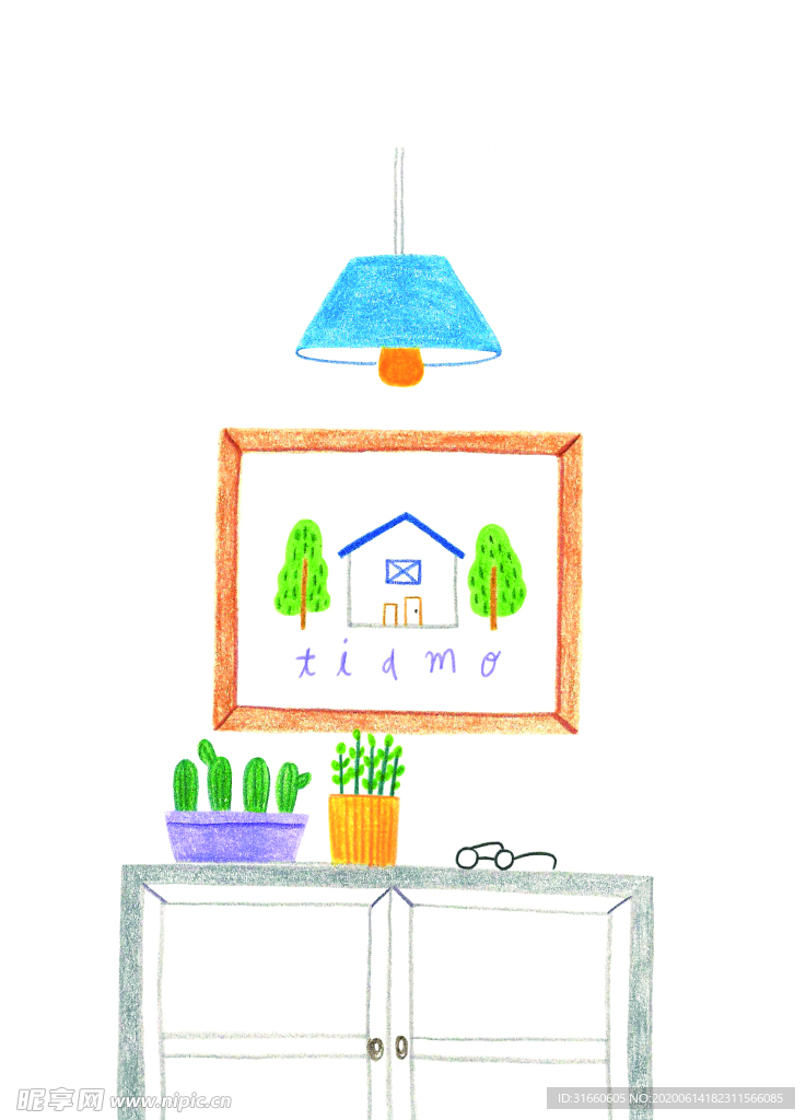 插画 手绘 小清新