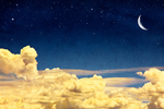 星空半月