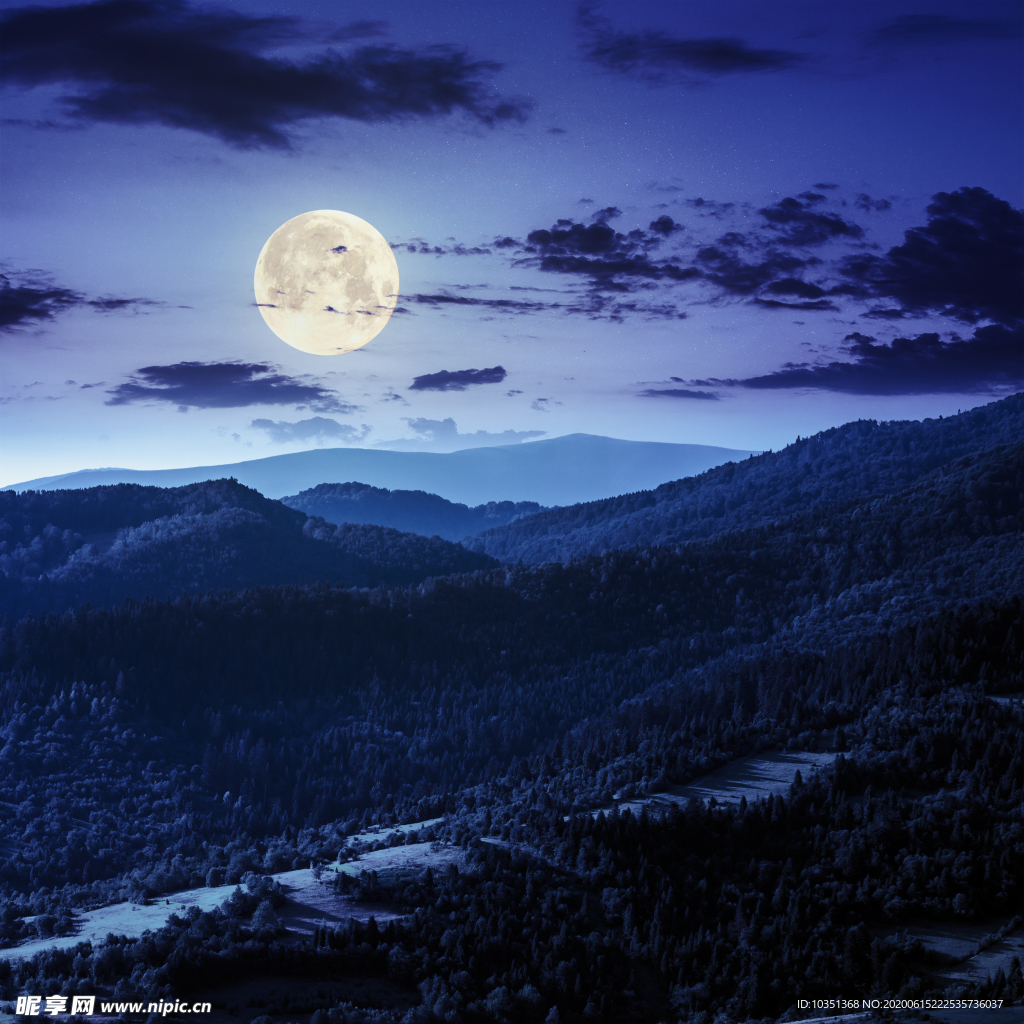 星空月亮
