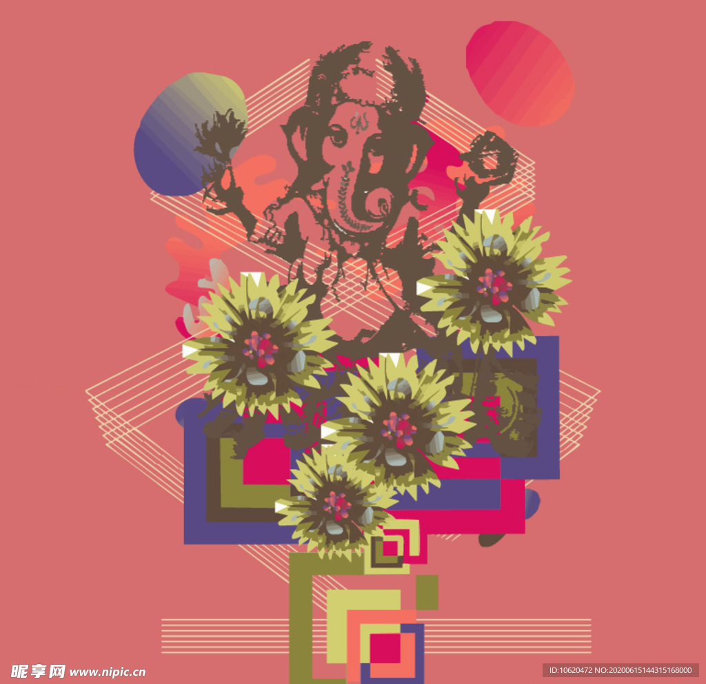 花兒象兒