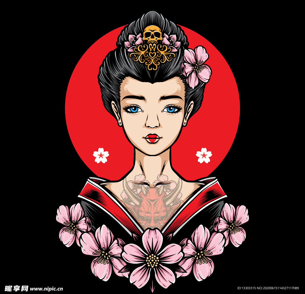 和服女郎