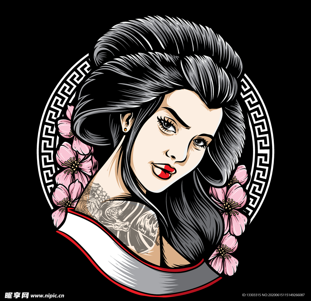 和服女郎