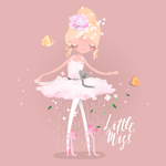 卡通少女
