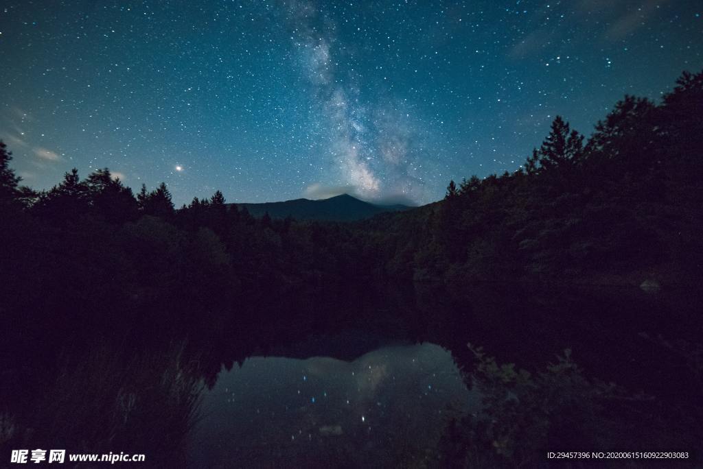 高清夜空星空图