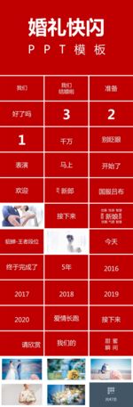 婚礼快闪PPT