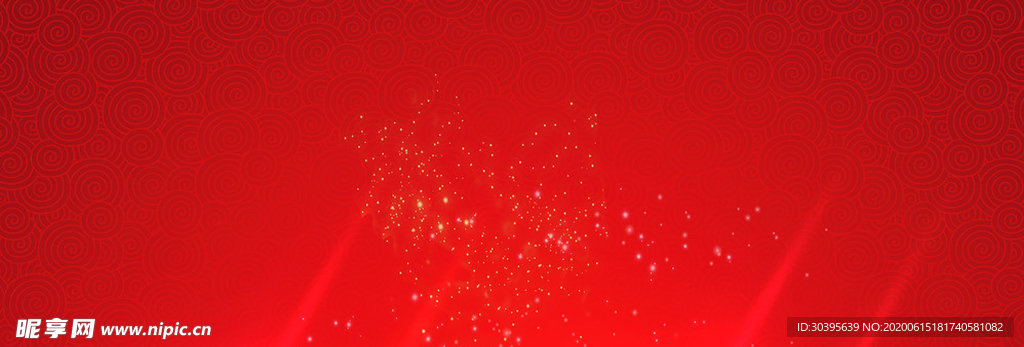 红色背景