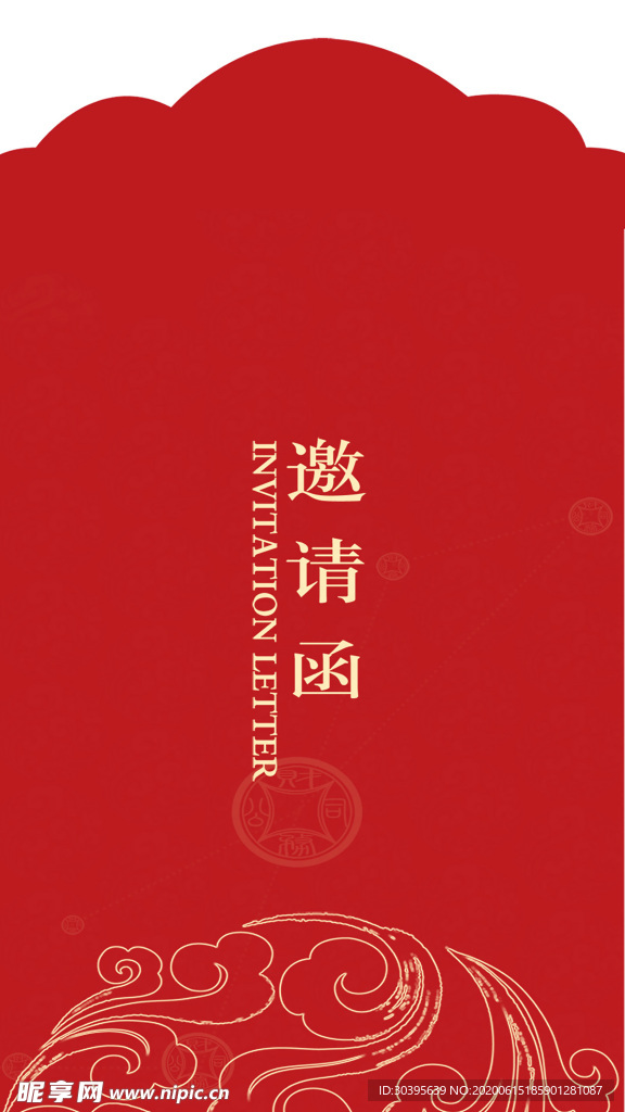 红色背景