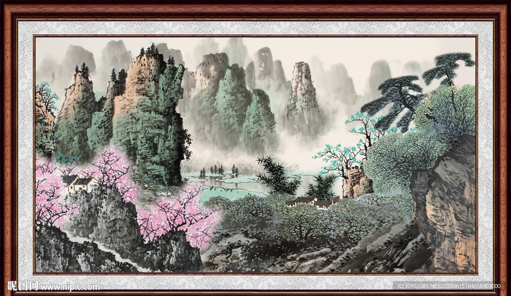 国画山水