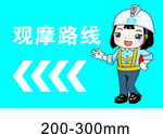 观摩路线