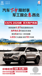 新CS75汽车海报