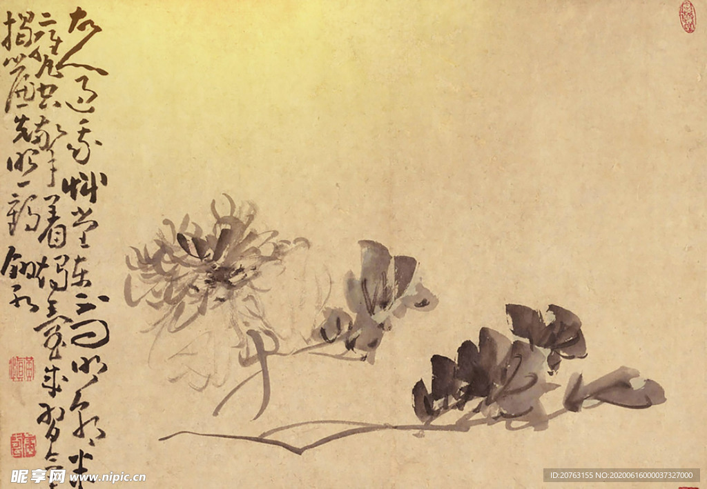 精美工笔国画