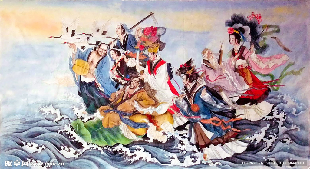精美工笔国画