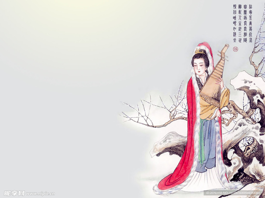 精美工笔国画
