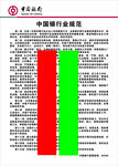 中国银行业规范