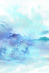 水彩梦幻魔幻艺术烟雾背景素材